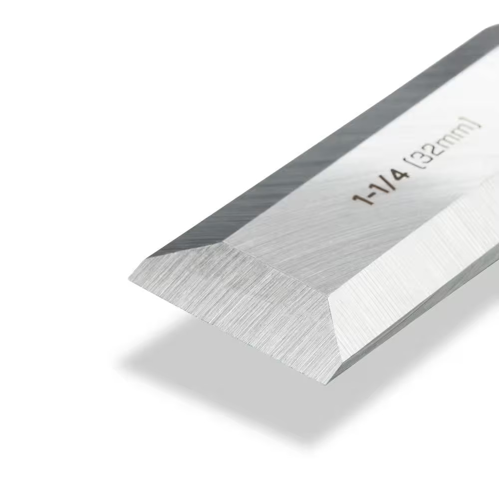 1-1/4 In. Wood Chisel with Grip and Striking End Cap, New