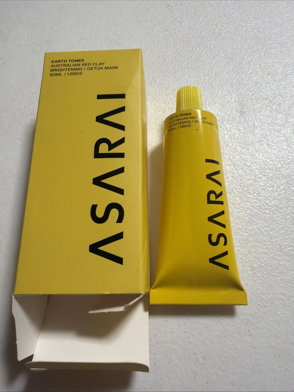 Asarai Earth Tones Australian Red Clay Face Detox Mask 50 ml/1.69 oz New