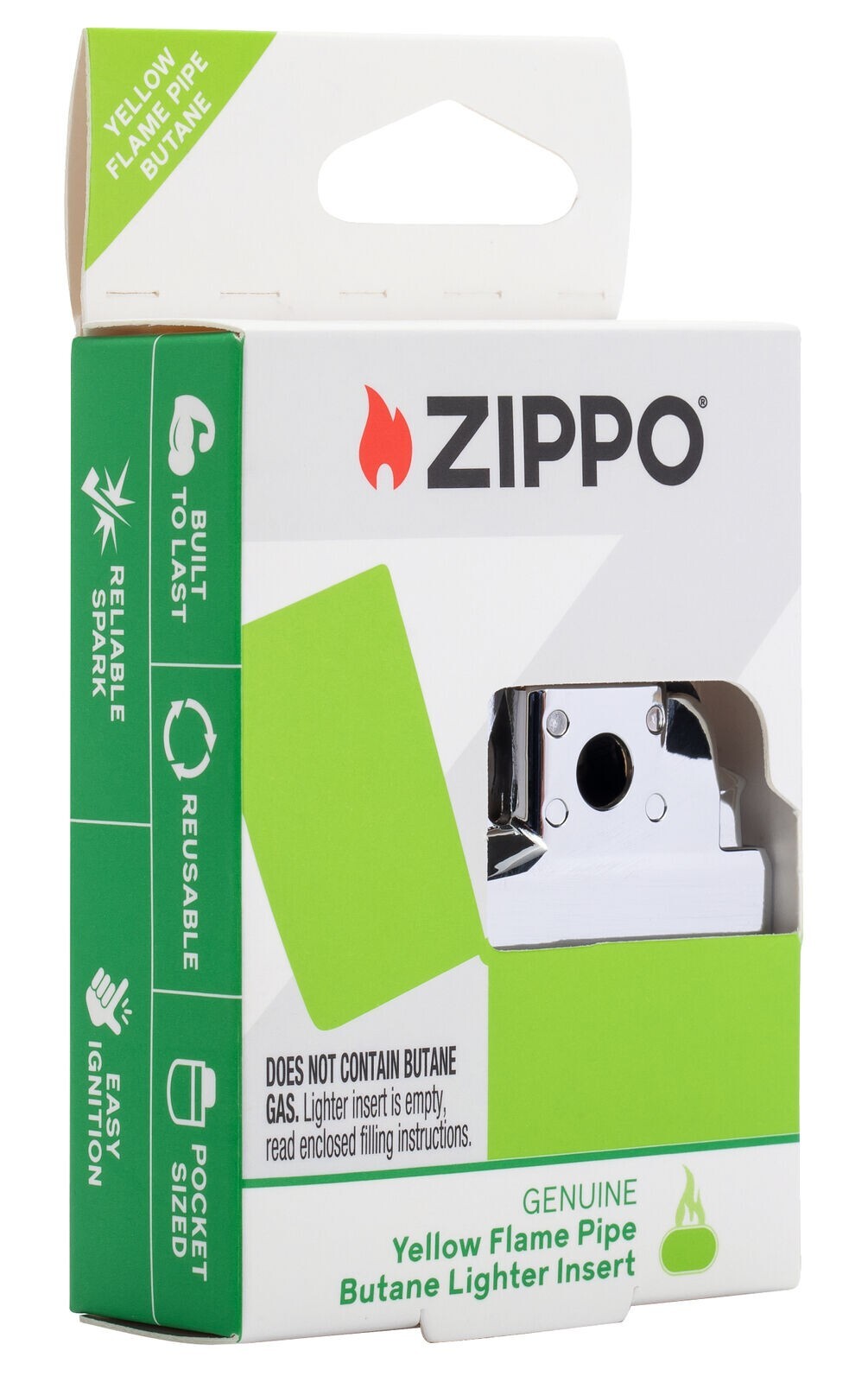 Zippo Butane Pipe Insert Yellow Flame 65880 (Unfilled)