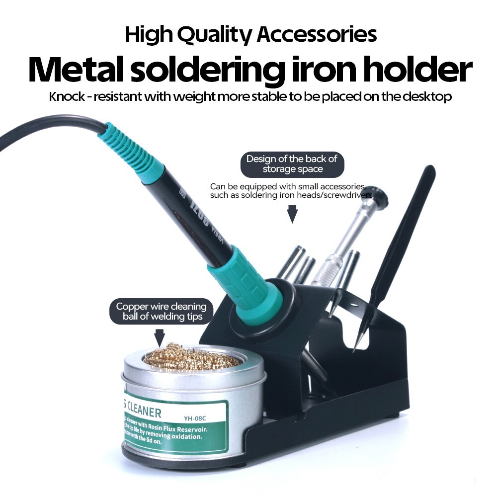 YIHUA 862BD+ 2-in-1 Hot Air Rework Station Soldering Station Soldering Iron Kit