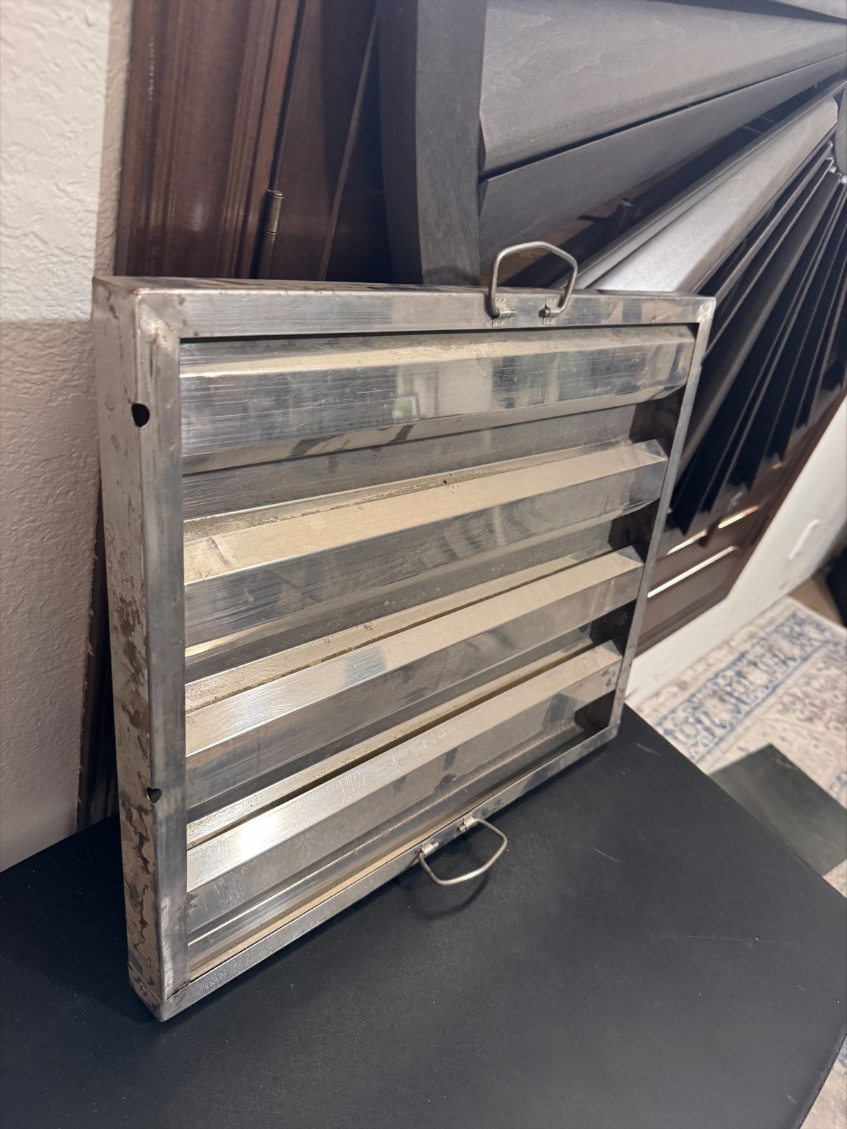 Commercial Kitchen Hood Filter 20x16 Stainless Steel Baffle Grease Filter Vent