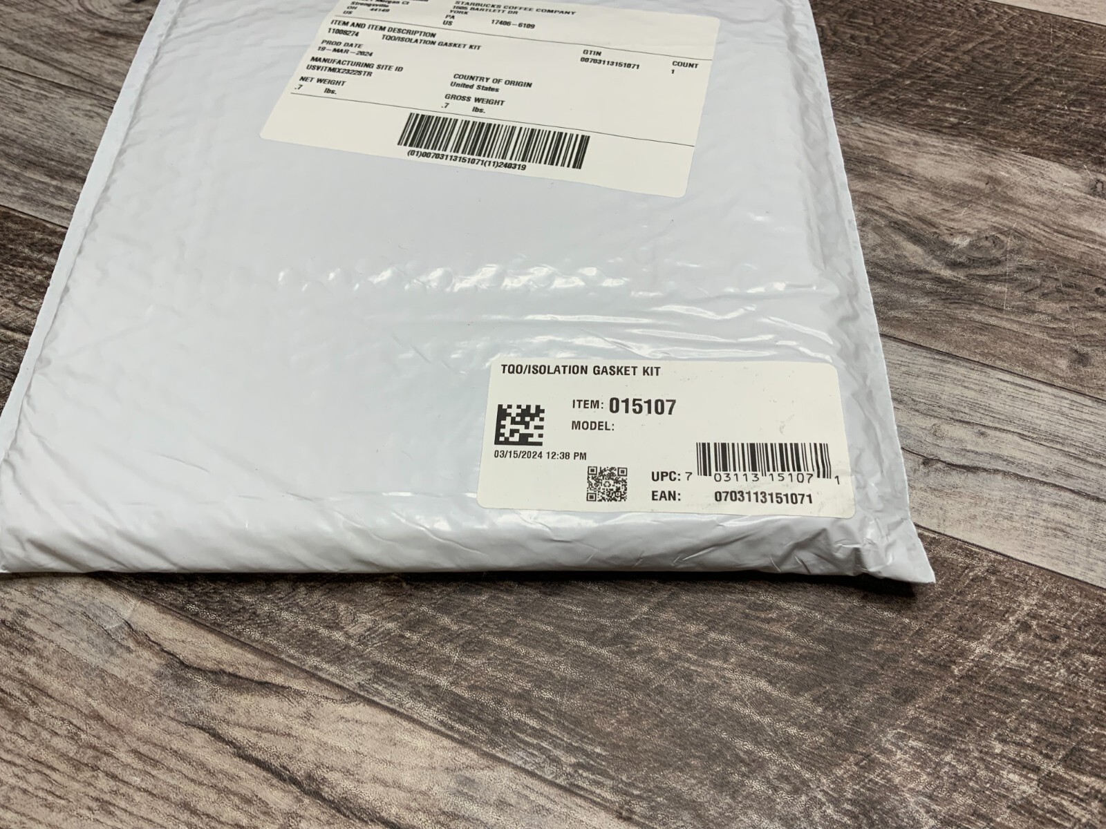 Vita-Mix Quiet BLS Isolation Gasket Kit 015107 - Geniune OEM