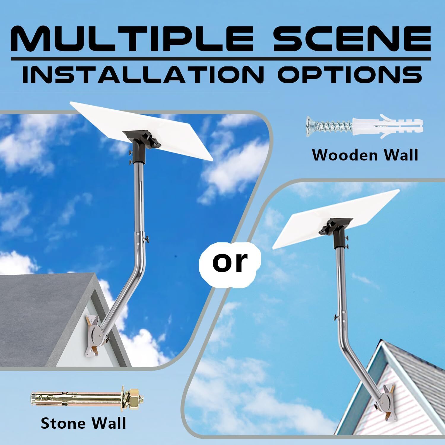 Adjustable Starlink Mounting Kit Gen 3, Ybervont Starlink Gen 3 Wall Mount