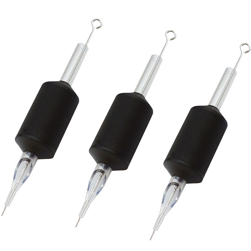 RL Tattoo Needle with Tube Combo 25mm 1 Inch Grip One Size Per Box of 20pcs