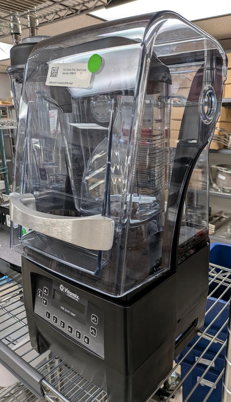 Vitamix 036019-ABAB The Quiet One Twist Lock Blender, Countertop, 48 Oz Capacity