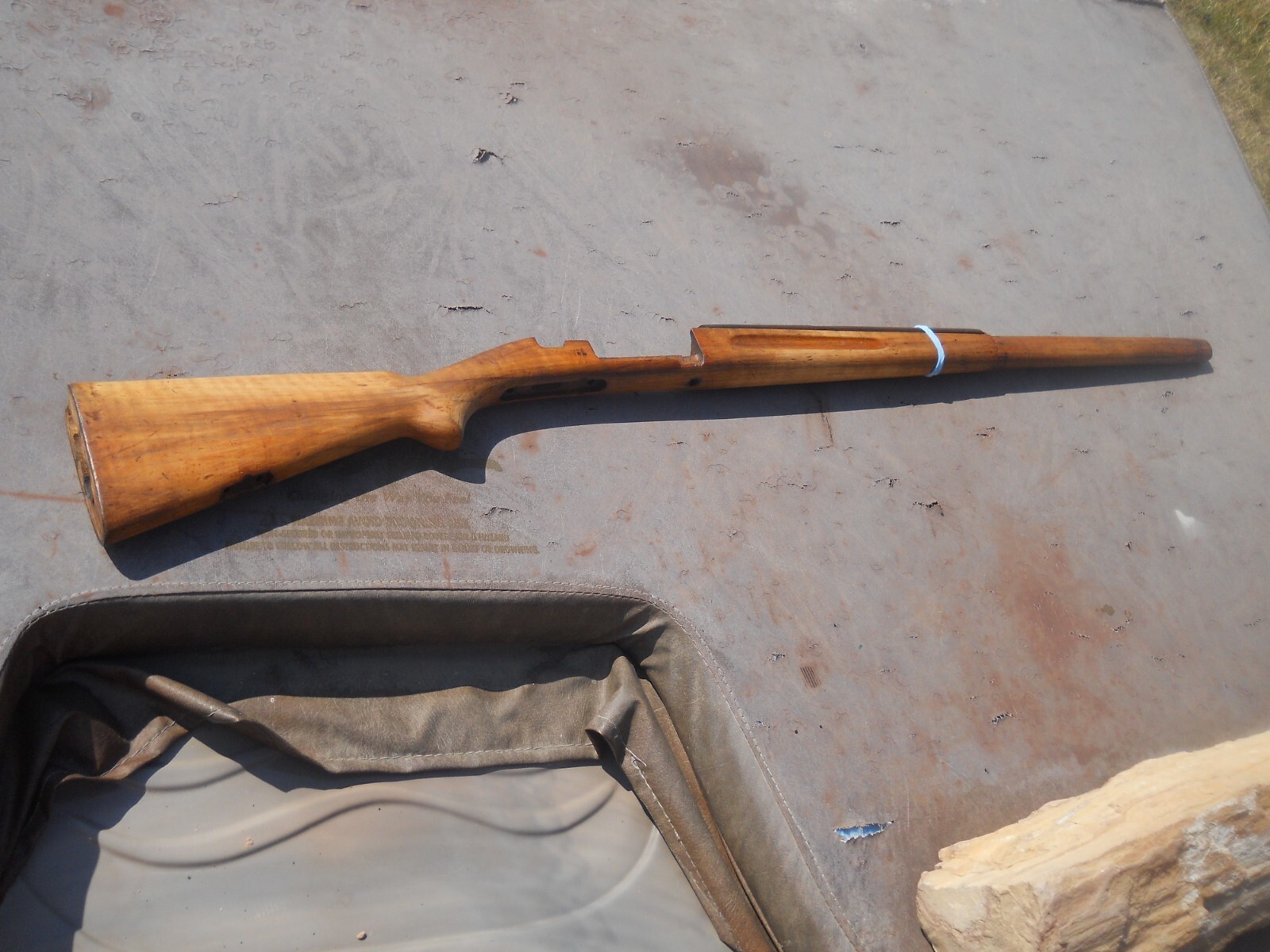 Norwegian Krag jorgensen model 1894 nice wood stock with handguard