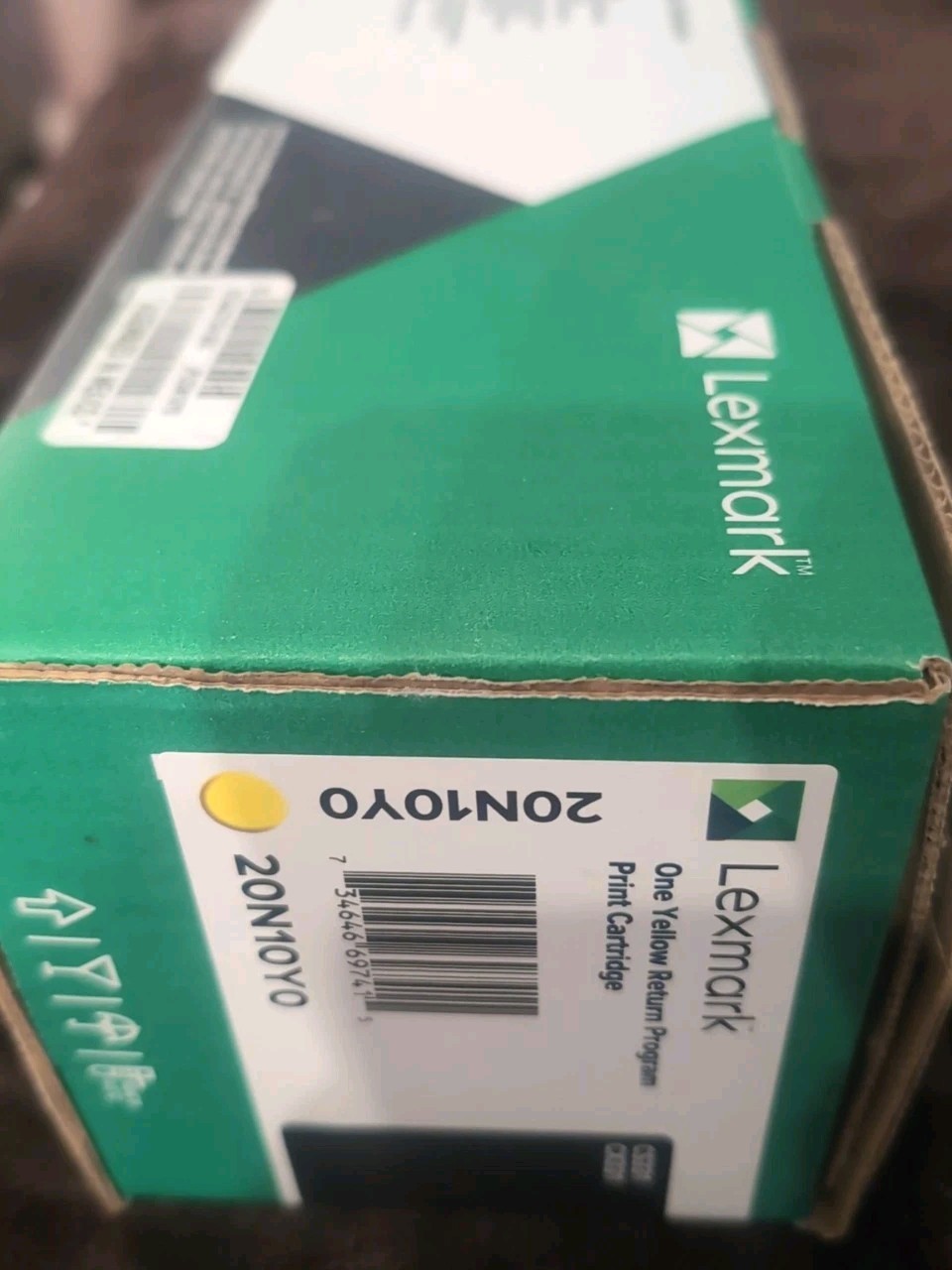 Lexmark 20N10Y0 Yellow Return Program Print Cartridge, Yellow OEM Toner