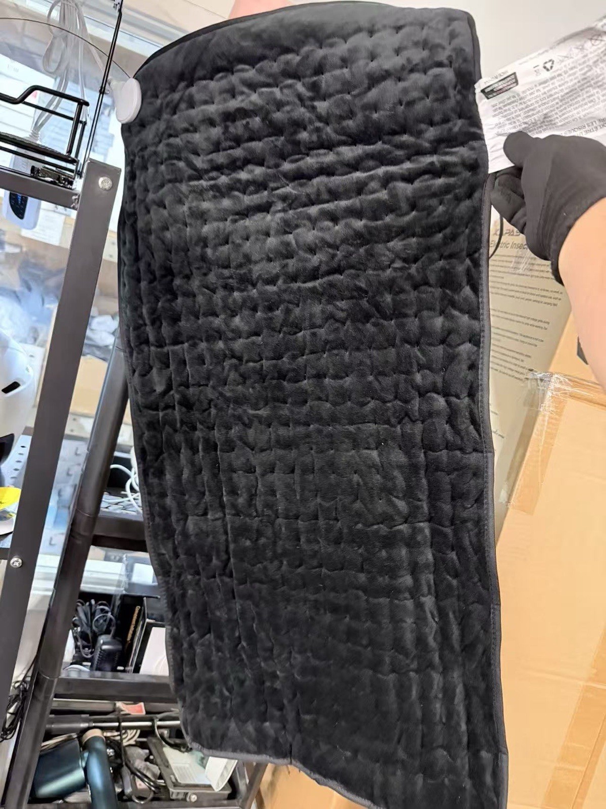 17x33 Inch Extra Large Electric Heating Pad Soft Plush w/ Digital Controller