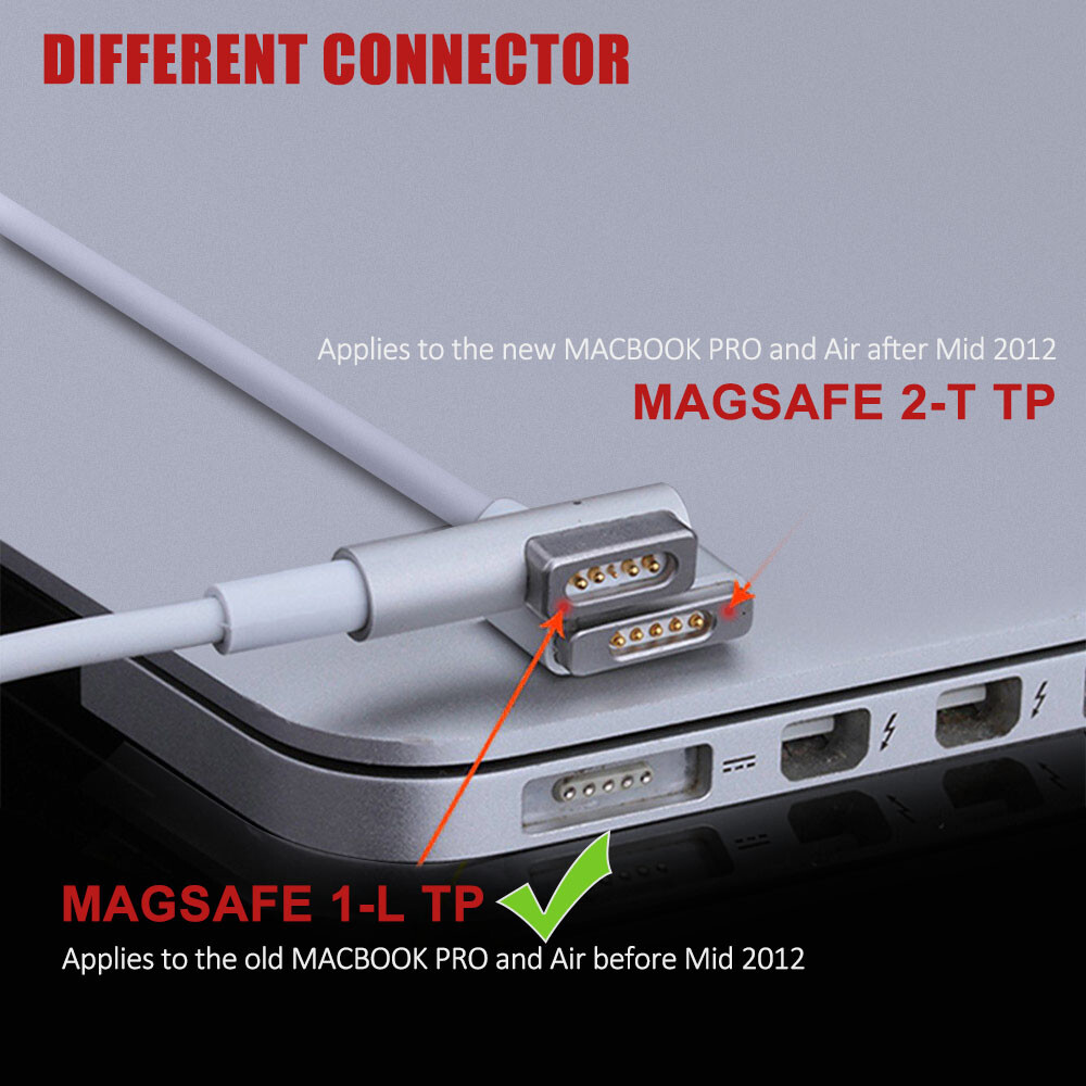 60W Charger For Apple MacBook Pro 11" 13" A1181 A1278 2009 2010 2011 AC Adapter