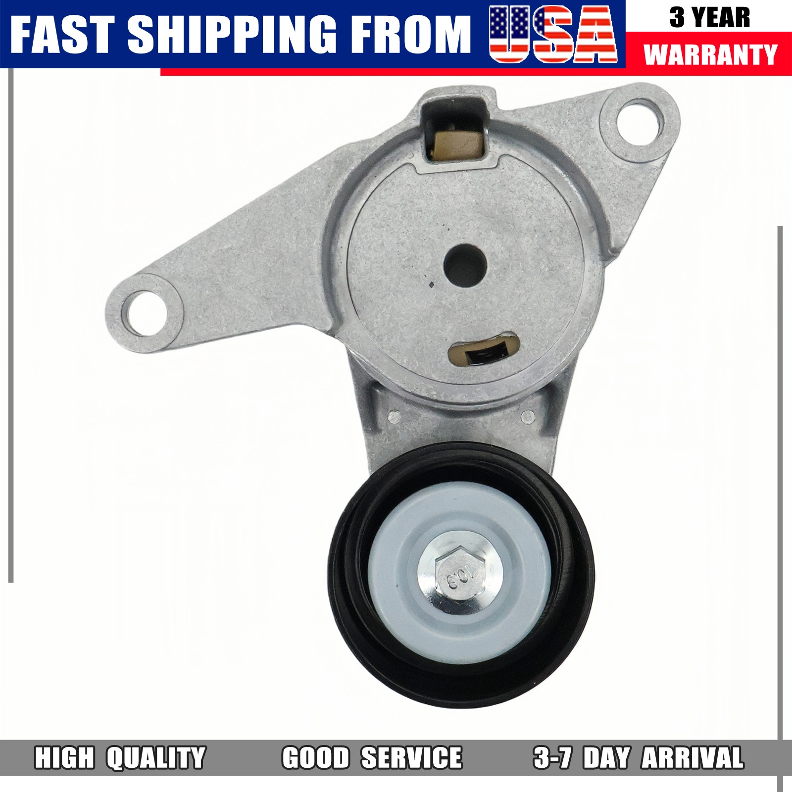 Fit Chevy Camaro Caprice Saab 9-3 2.8L 3.6L Serpentine Drive Belt Tensioner Kit