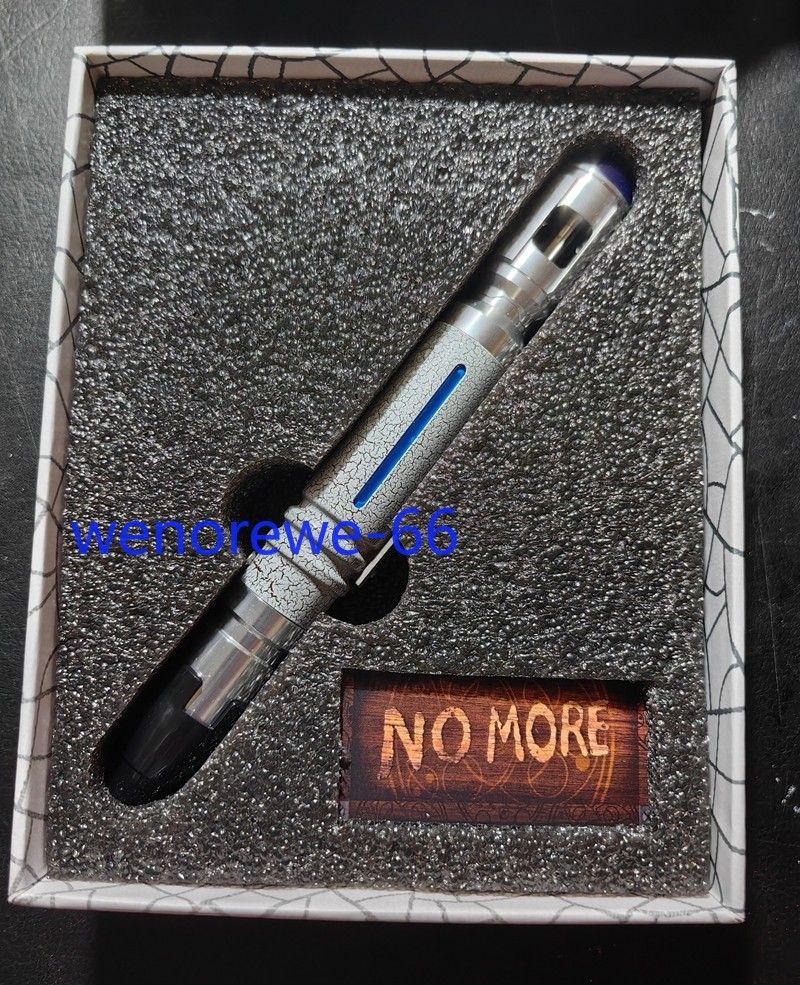 US Now!! NAWYA Doctor Who 10th Replica Metal LED Sonic Screwdriver Scalable Prop