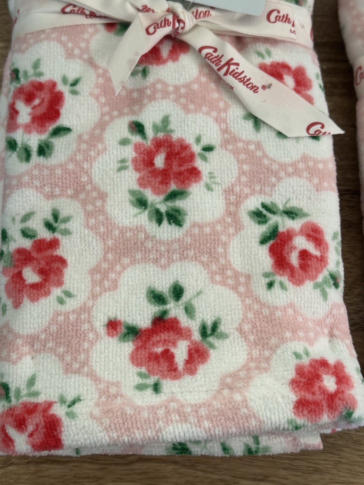 Cath Kidston Provence Rose Hand Tip Bathroom Towels NEW