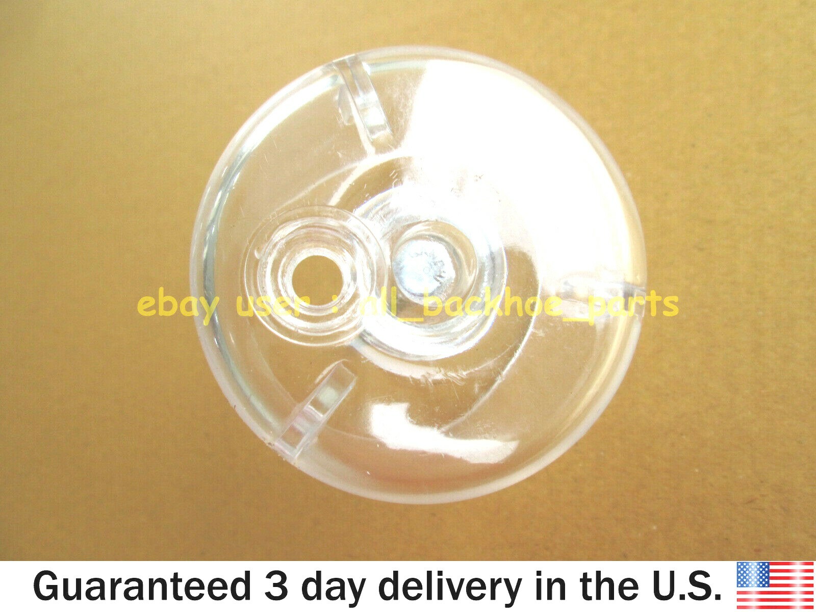 JCB BACKHOE - PLASTIC FUEL SEDIMENT BOWL (PART NO. 32/904709)