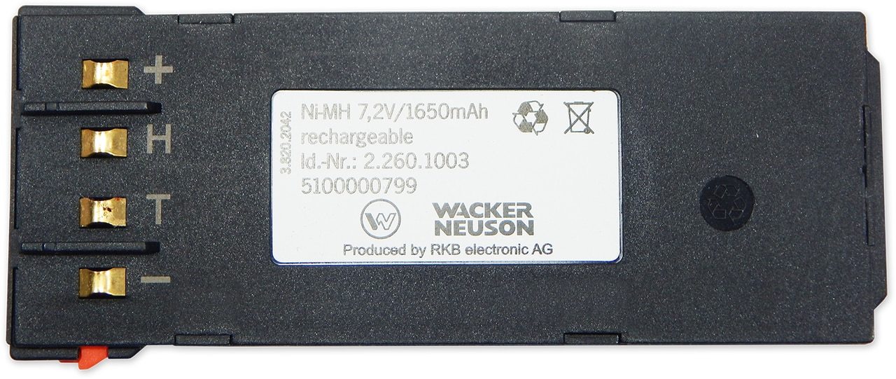 Wacker Controller Battery fits Roller RT56-SC, RT82-SC, RT560, RT820 5100000799
