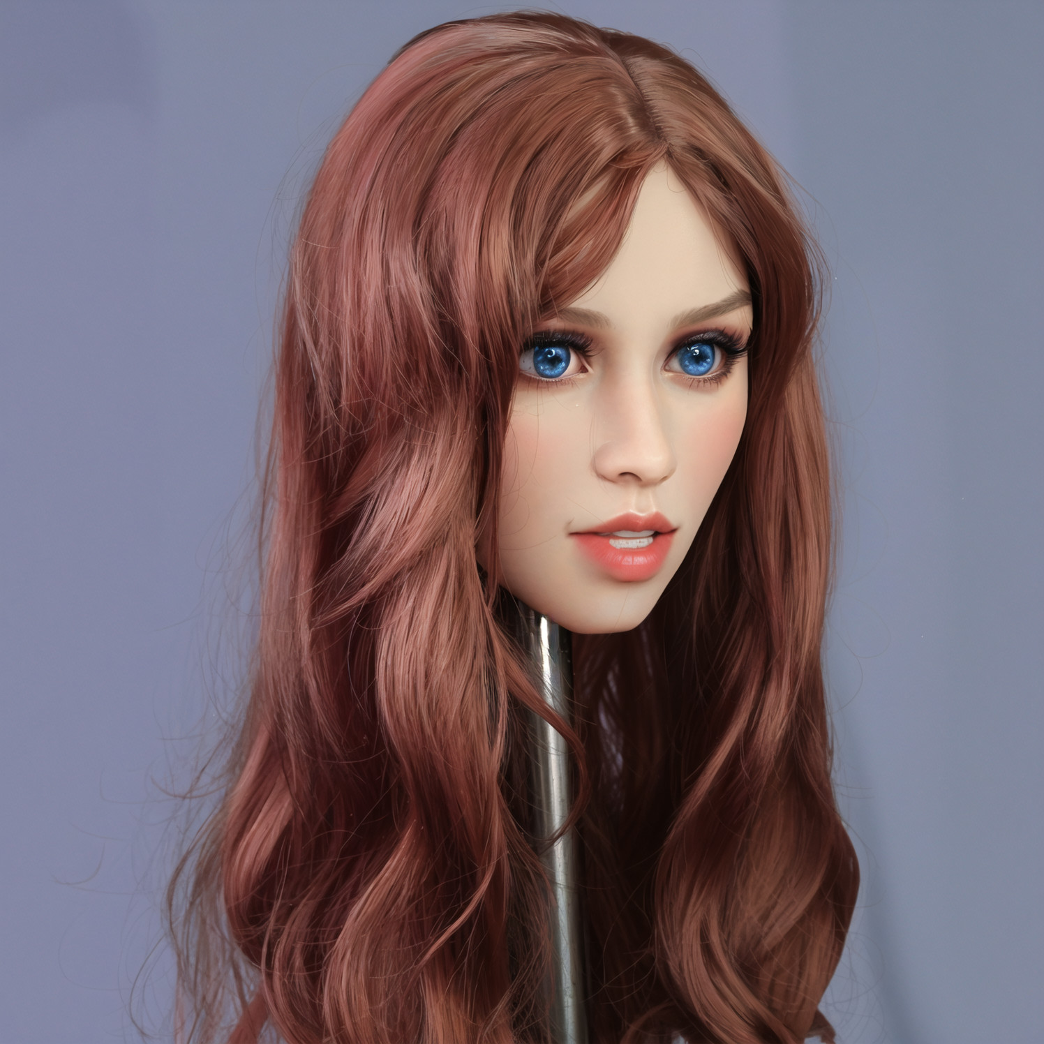 Professional TPE Mannequin Head (M16 Interface) - Ideal for Hairdressing and Mak