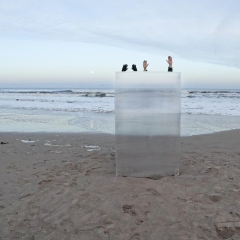 Invisibility Shield Magic Stealth Performance Props Lens Board