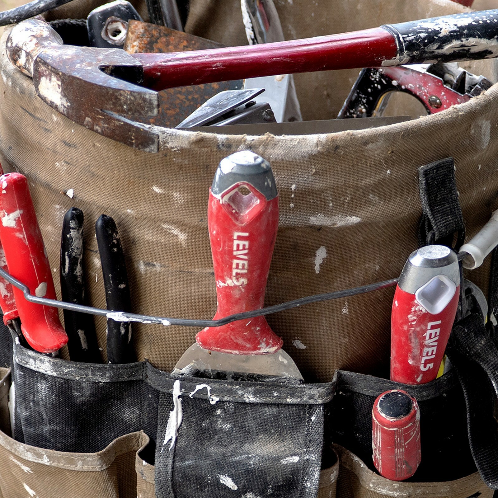 6" Drywall Joint Knife - Stainless Steel w/ Soft Grip Handle | LEVEL5 | 5-142