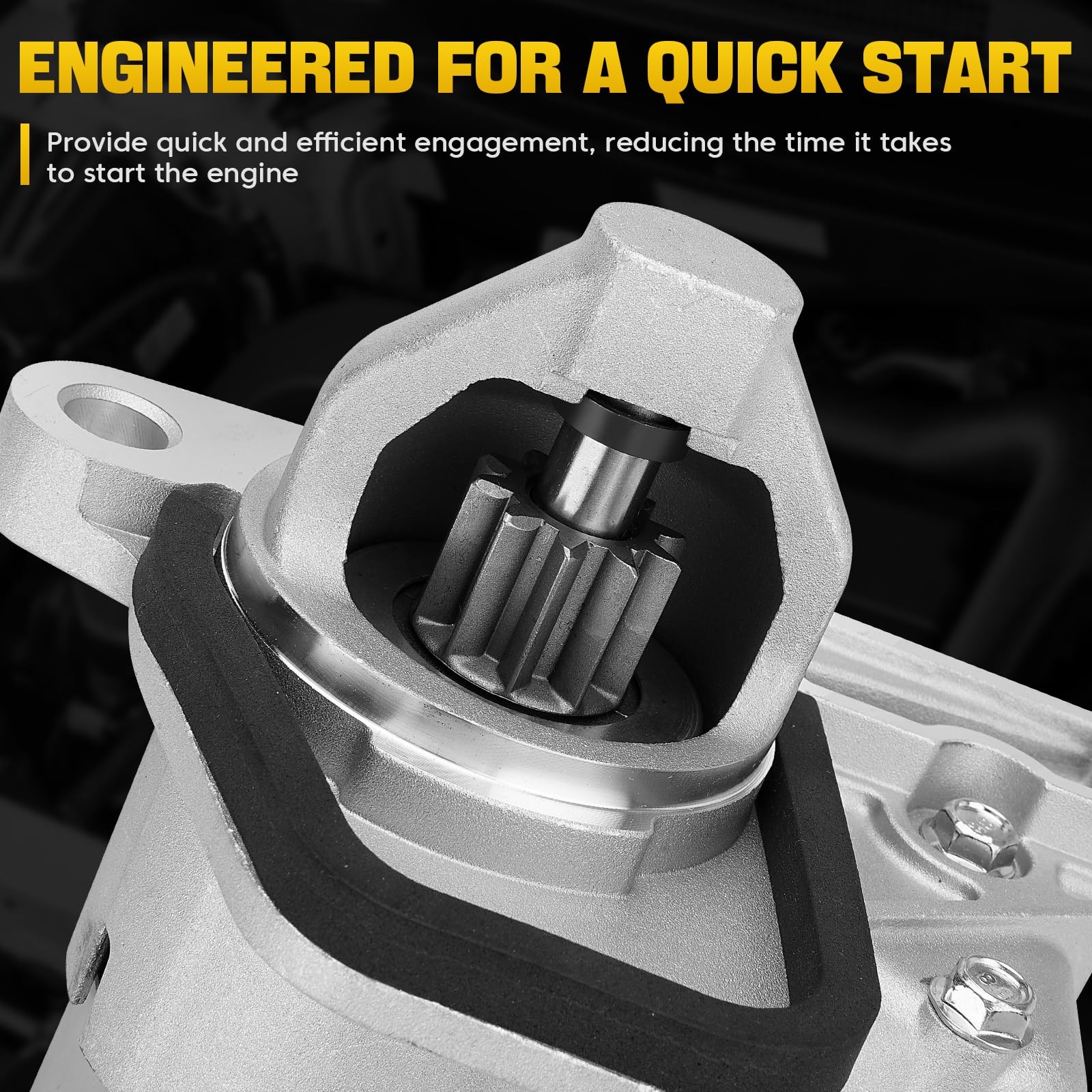 New Starter for Nissan Sentra Versa Cube 07-19 1.6L 1.8L 2.0L City Express 15-18