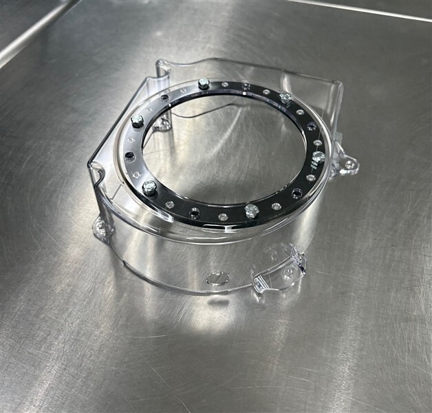 Clear Fan Shroud Cover Blower Housing: Honda GX200, 6.5hp Clone, 212 Predator