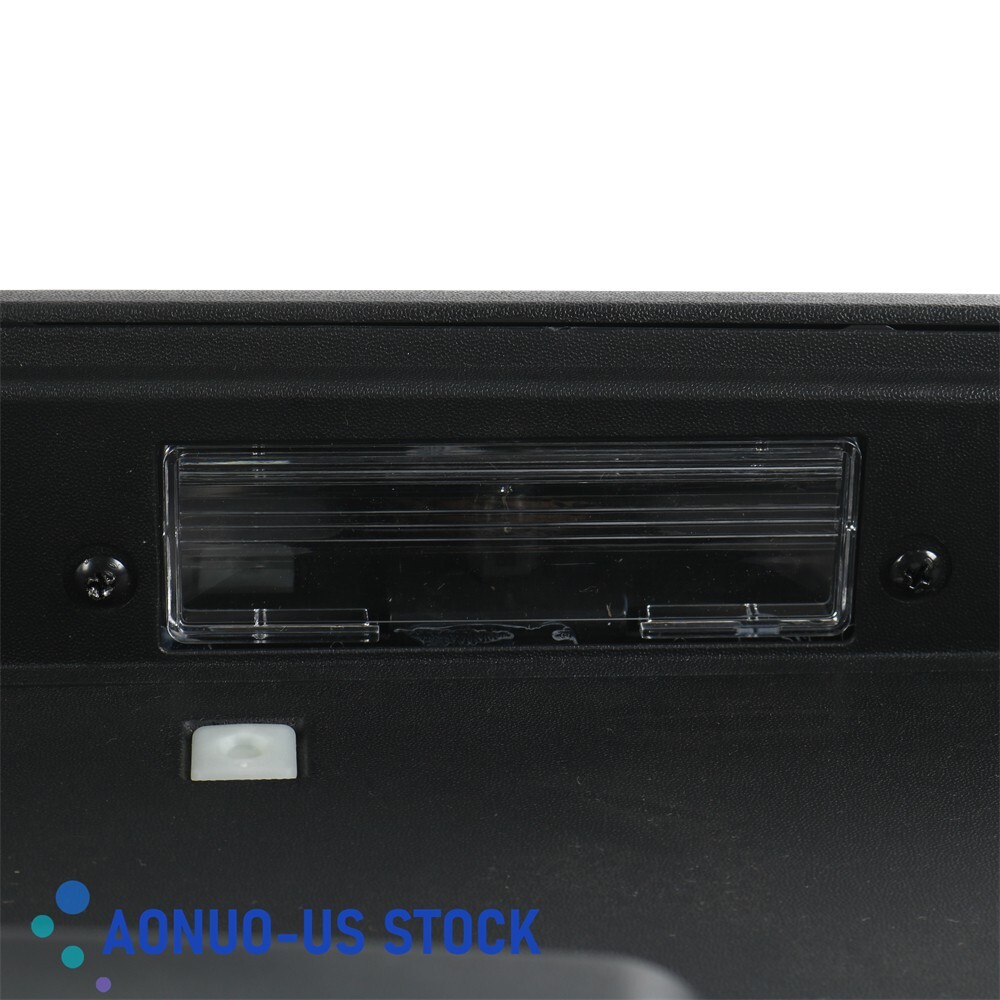 15135441 Black Rear Tailgate License Pocket For Hummer H2 2003 2004 2005