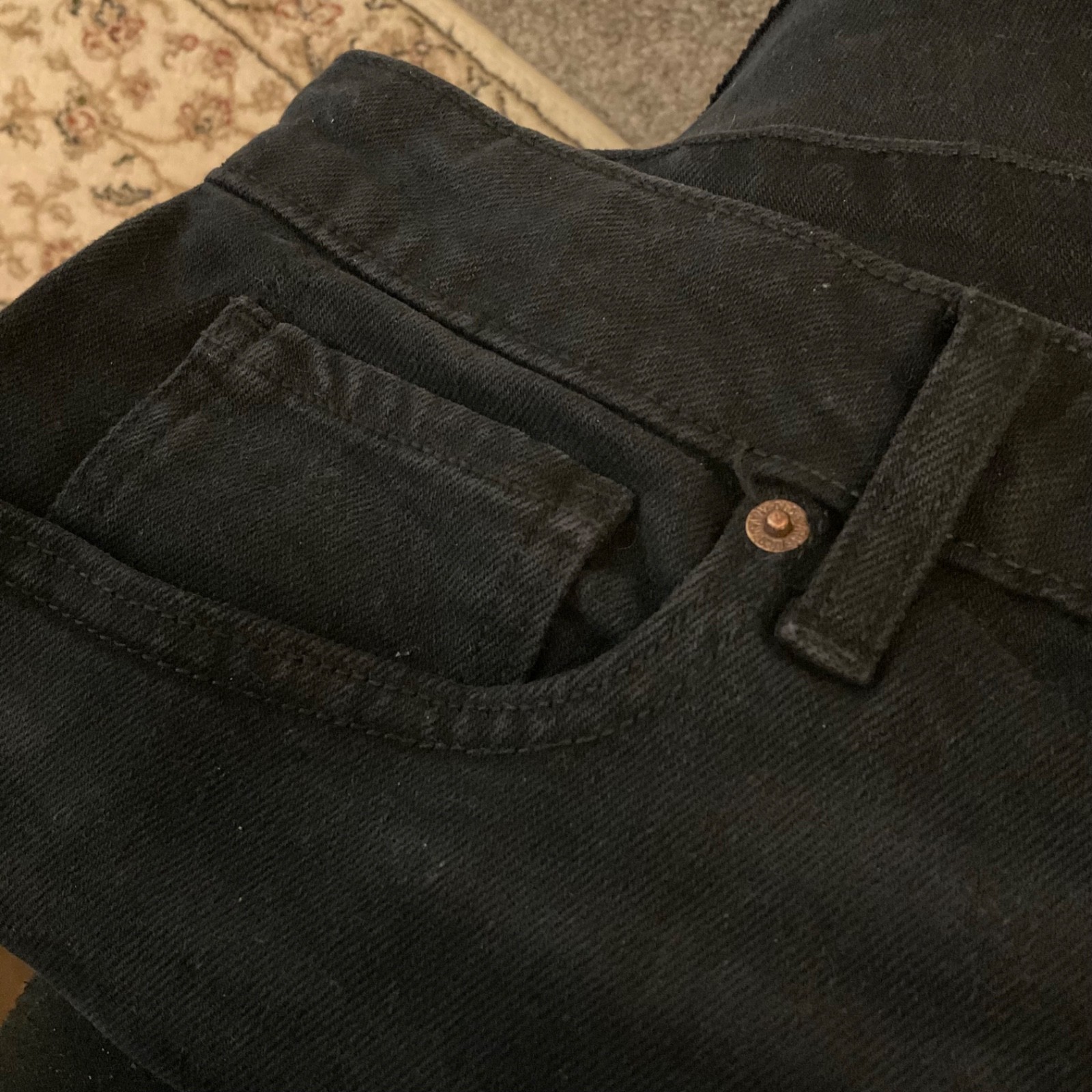 Old Navy High-Rise OG Straight Black Jean Shorts Women’s Sz 16 Raw Hems NWT