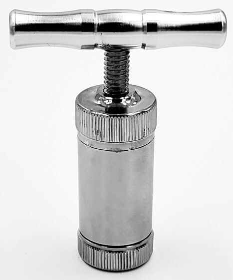 Aluminum Alloy Compressor Presser T shaped Handle tobacco herb press squeezer