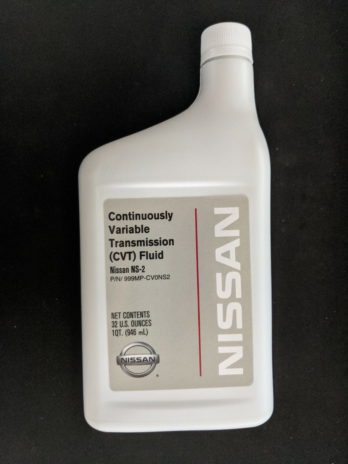 GENUINE OEM Nissan NS-2 CVT Fluid 1-Qt (999MP-CV0NS2 / 999MP-NS200P)