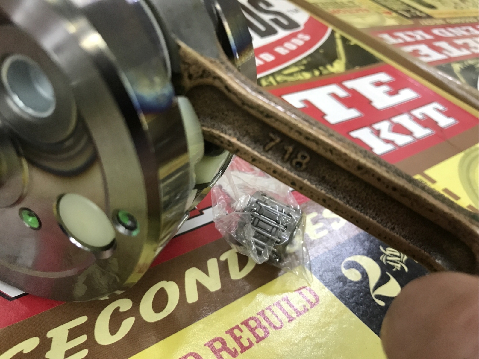 2005-2022 Yamaha YZ125 YZ 125 Hot Rods Crankshaft Bottom End Kit 4054 rod crank