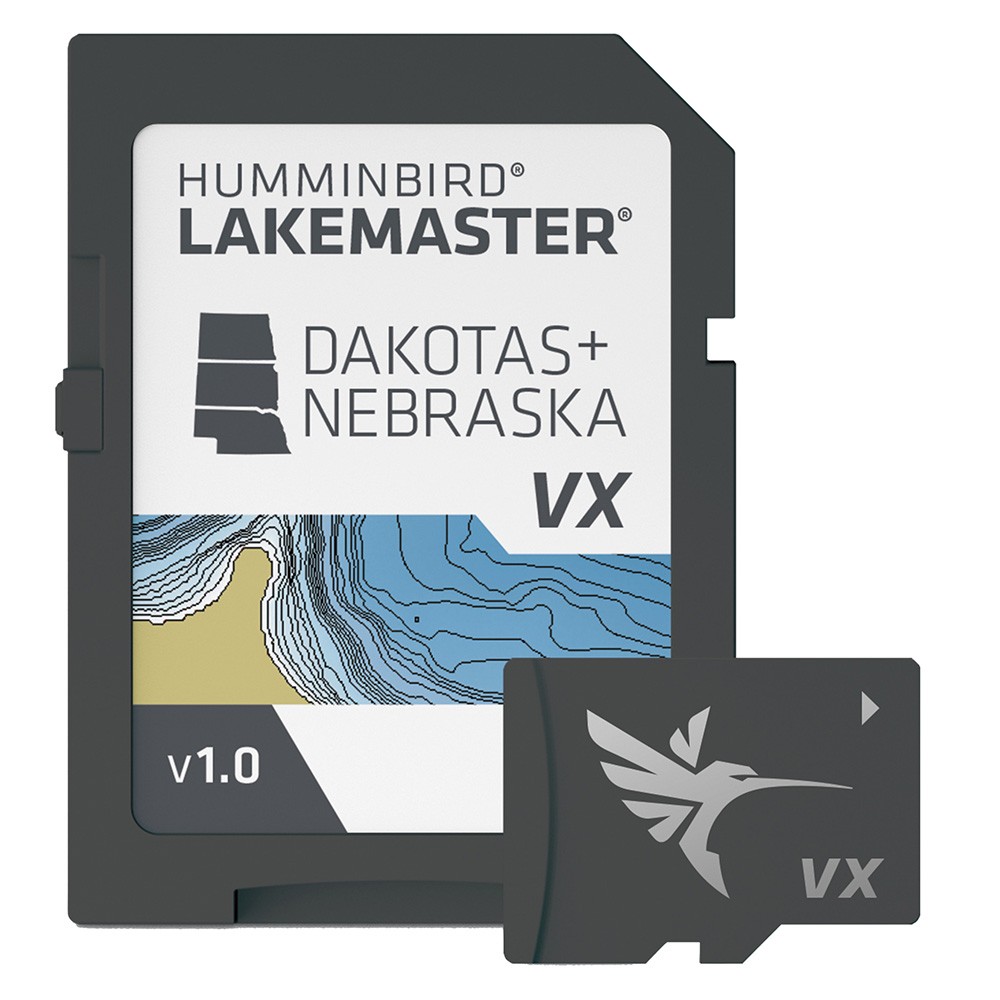 Humminbird LakeMaster® VX - Dakotas/Nebraska 601001-1 UPC 082324056512