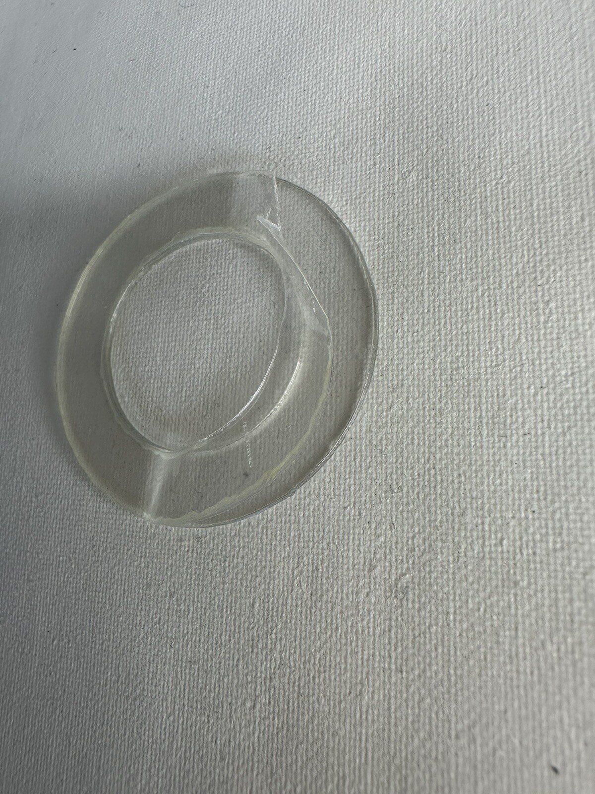 5 CLEAR ACRYLIC 1 -1/2" WASHERS FOR Waterford Chandelier Parts FIXTURE New