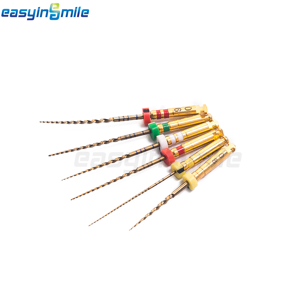 10Pk Dental Endo Rotary Files X3 Pro Gold endodontic engine NITI File 21/25/31MM