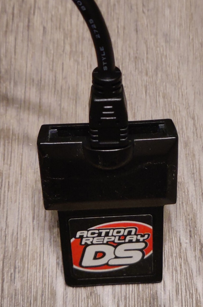 Action Replay DS Nintendo DS Authentic - TESTED & PRELOADED WITH POKEMON CHEATS