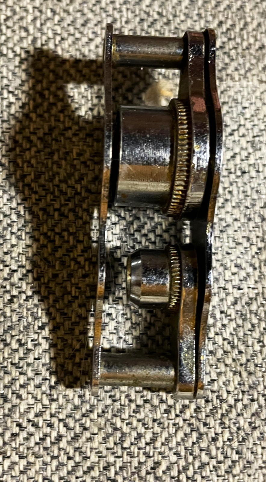 Vintage SELSI 20X 30 X Doublet Chrome Jeweler's Loupe Folding Magnifier Japan