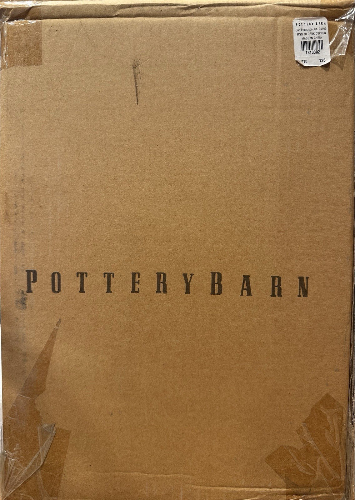 Pottery Barn Beverage Dispenser With Stand