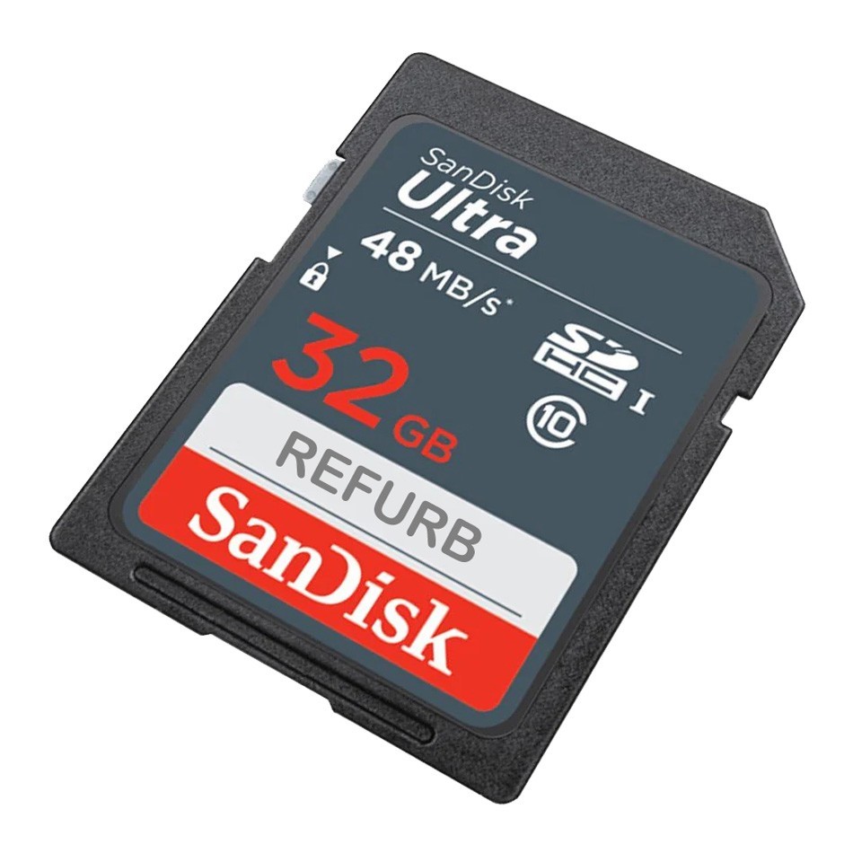LOT 10x SanDisk SD Ultra 32GB - Class 10 SDHC-I 48MB/s Flash Memory Card