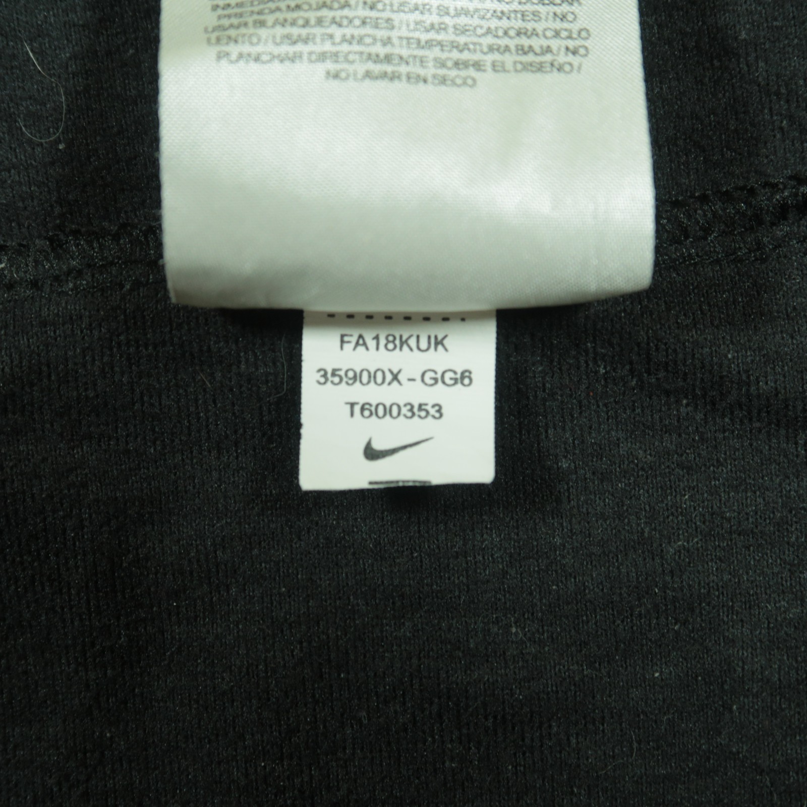 Nike Georgia On Field Pullover Mens S Black Lightweight Fleece Lined Sideline