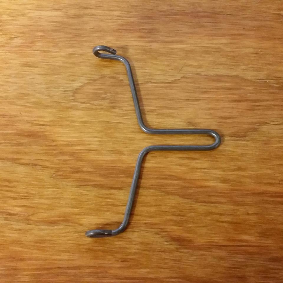 BICYCLE BANANA SEAT REFLECTOR BRACKET FITS SCHWINN STINGRAY ORANGE KRATE OTHERS