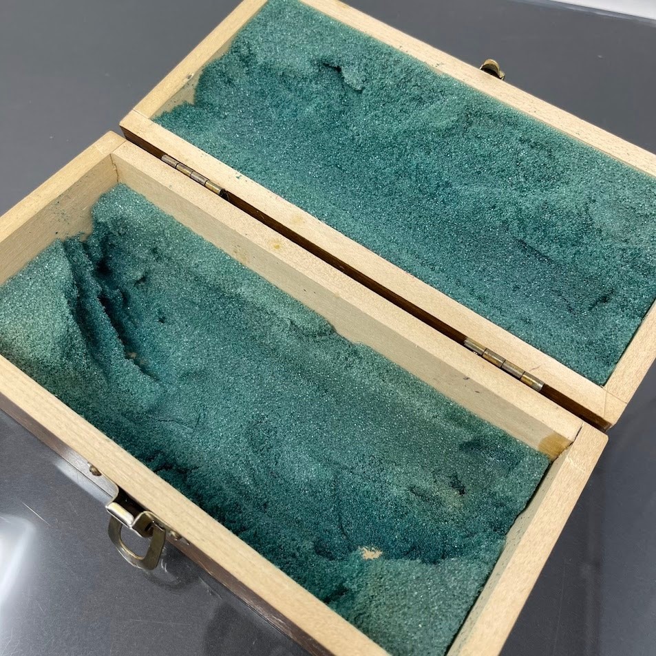 Vintage Surgical Spectacles Glasses in Wooden Box