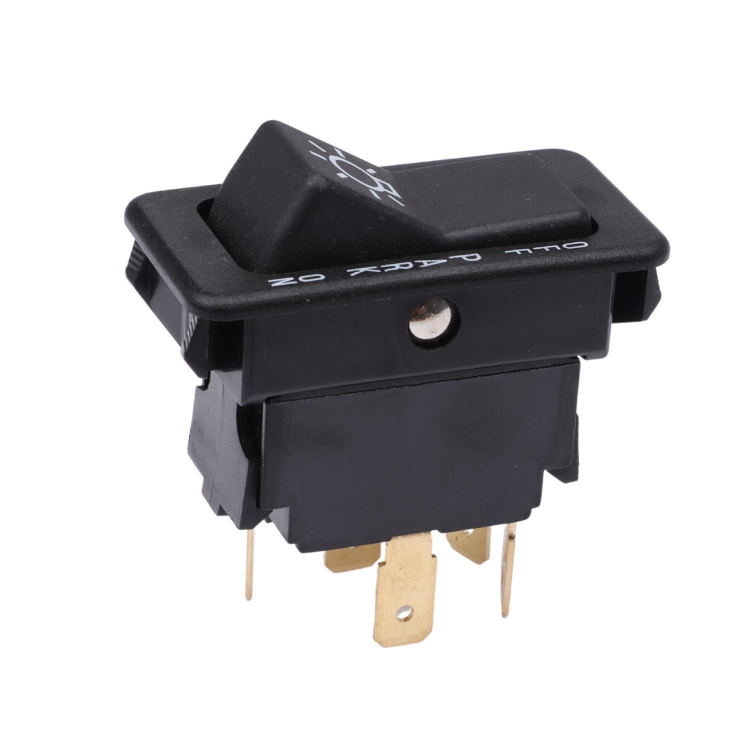 New 3 Position 5 Pin Headlight Rocker Switch for International 8100 1661234C3 US