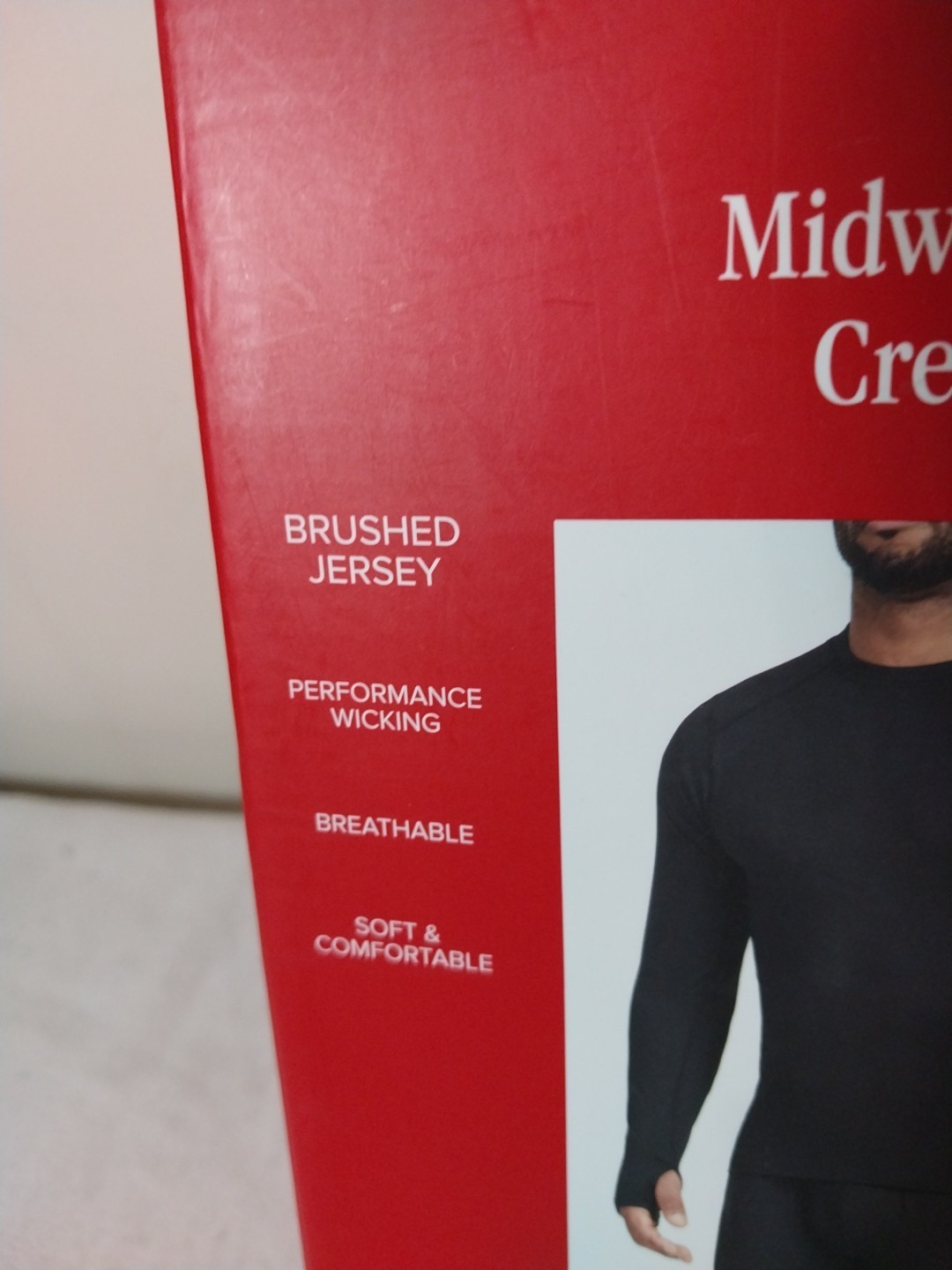 2-Piece Set New Balance Midweight Base Layer Crew / Pant Men Medium Black SEALED