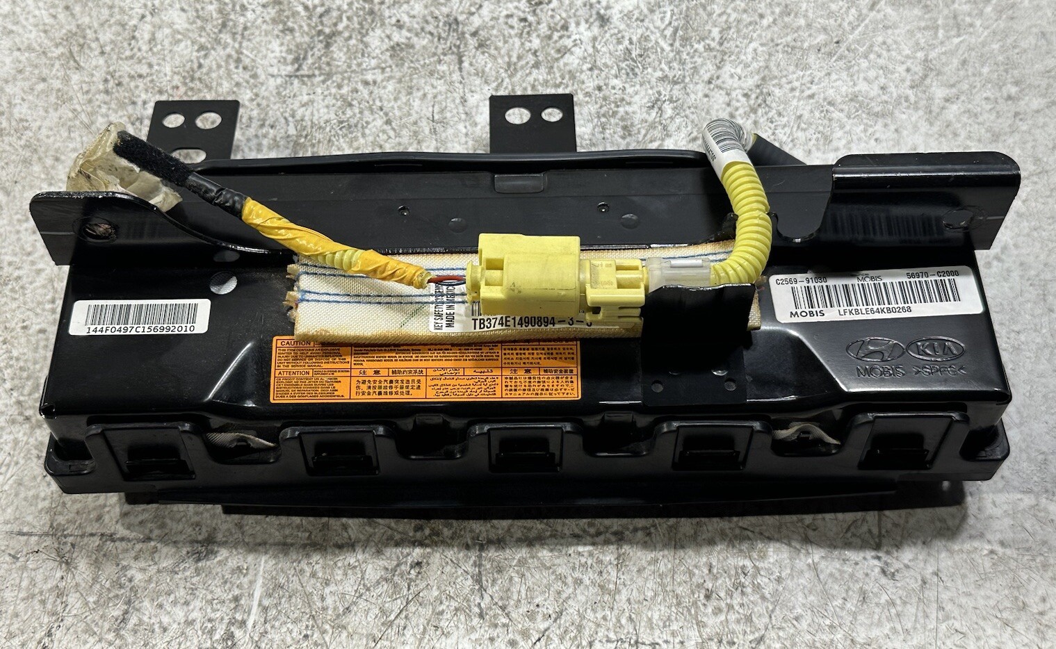 2015-2017 HYUNDAI SONATA AIRBAG STEERING WHEEL AIRBAG & LEFT DRIVER KNEE AIR BAG