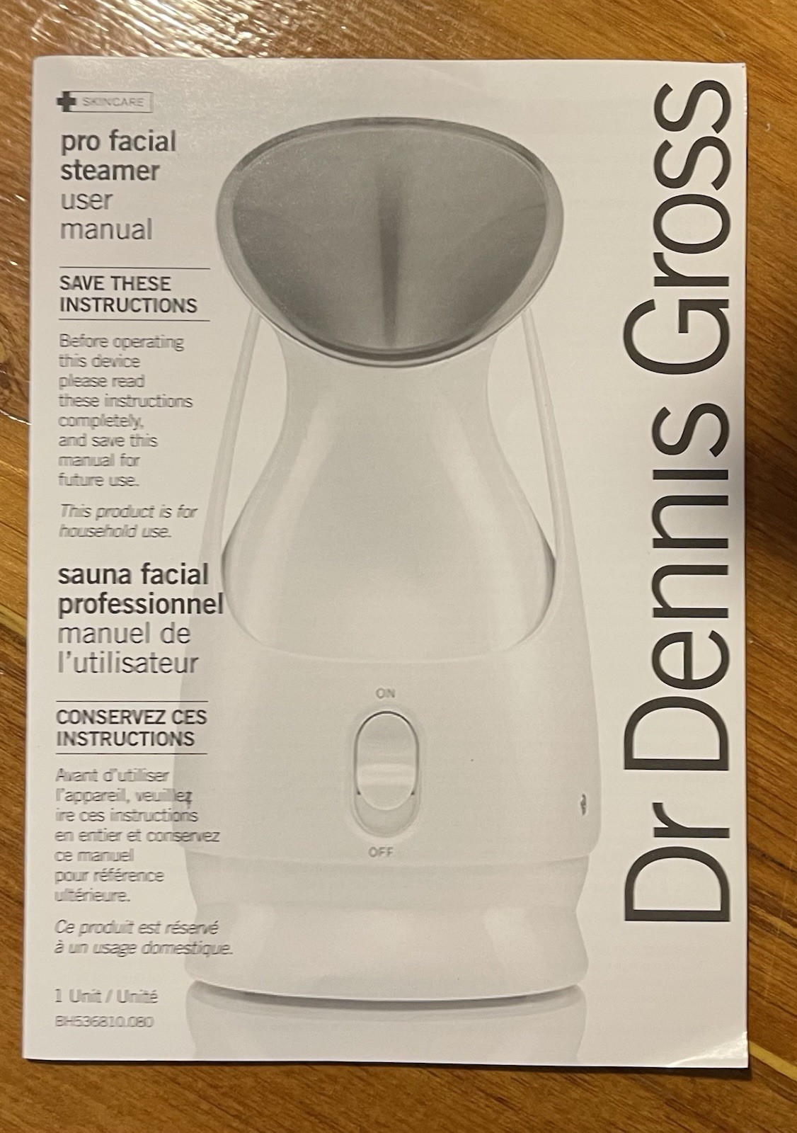 Dr. Dennis Gross Pro Facial Steamer Facial Deep Cleaning New in Box & Packaging