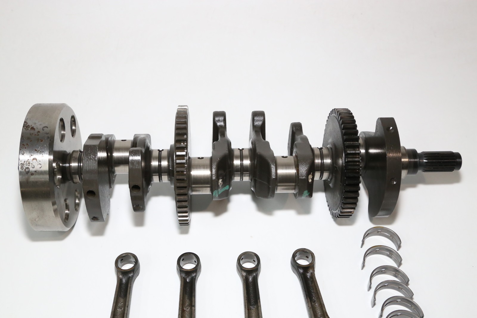 04-05 Honda Cbr1000rr Engine Motor Crankshaft Crank Shaft w/Tire Rods & Bearings