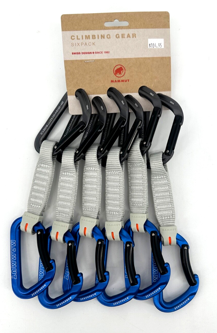 Mammut Sender Keylock 12 cm 6-Pack Quickdraws
