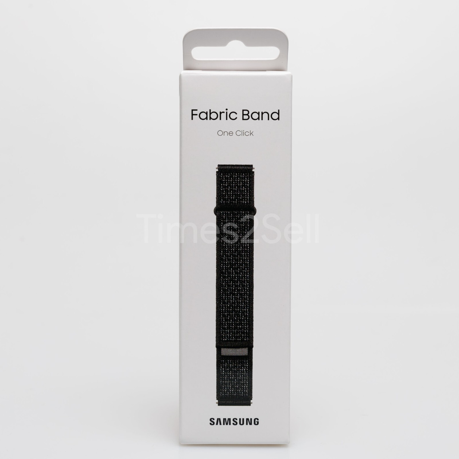 Samsung Original Fabric Band for Galaxy Watch 7, 6, 5 and 4 20mm M/L Black NEW