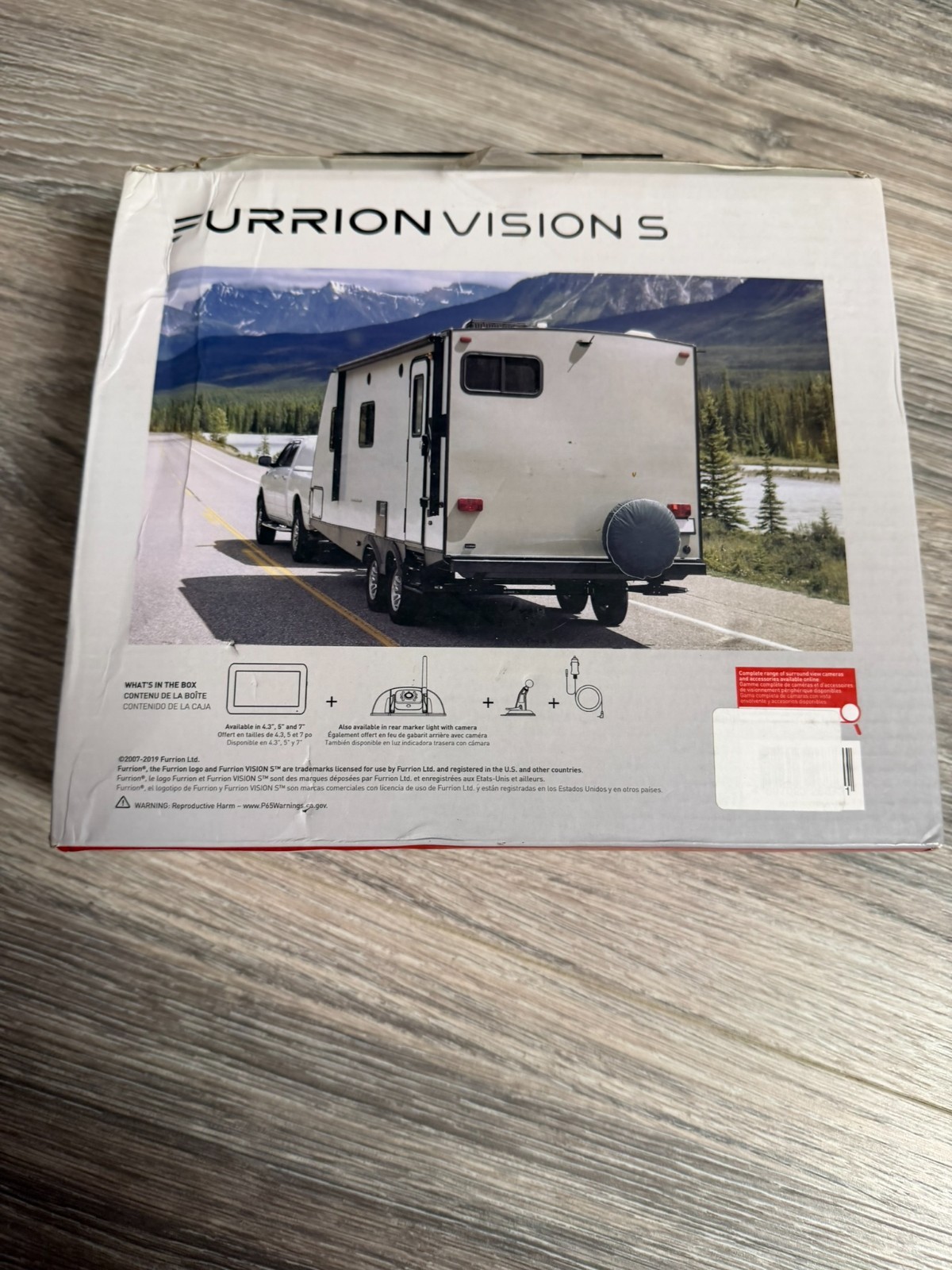 Furrion Vision S, Vehicle Observation System, 4.3" Monitor, FOS43TASF