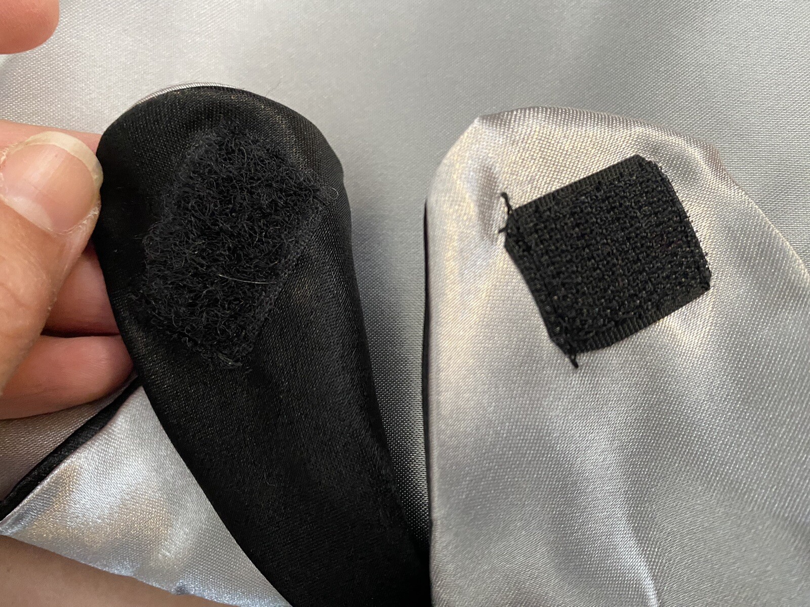 Creative Capes Hero Set Black & Silver W Costume Handmade Boy Girl Dress-up