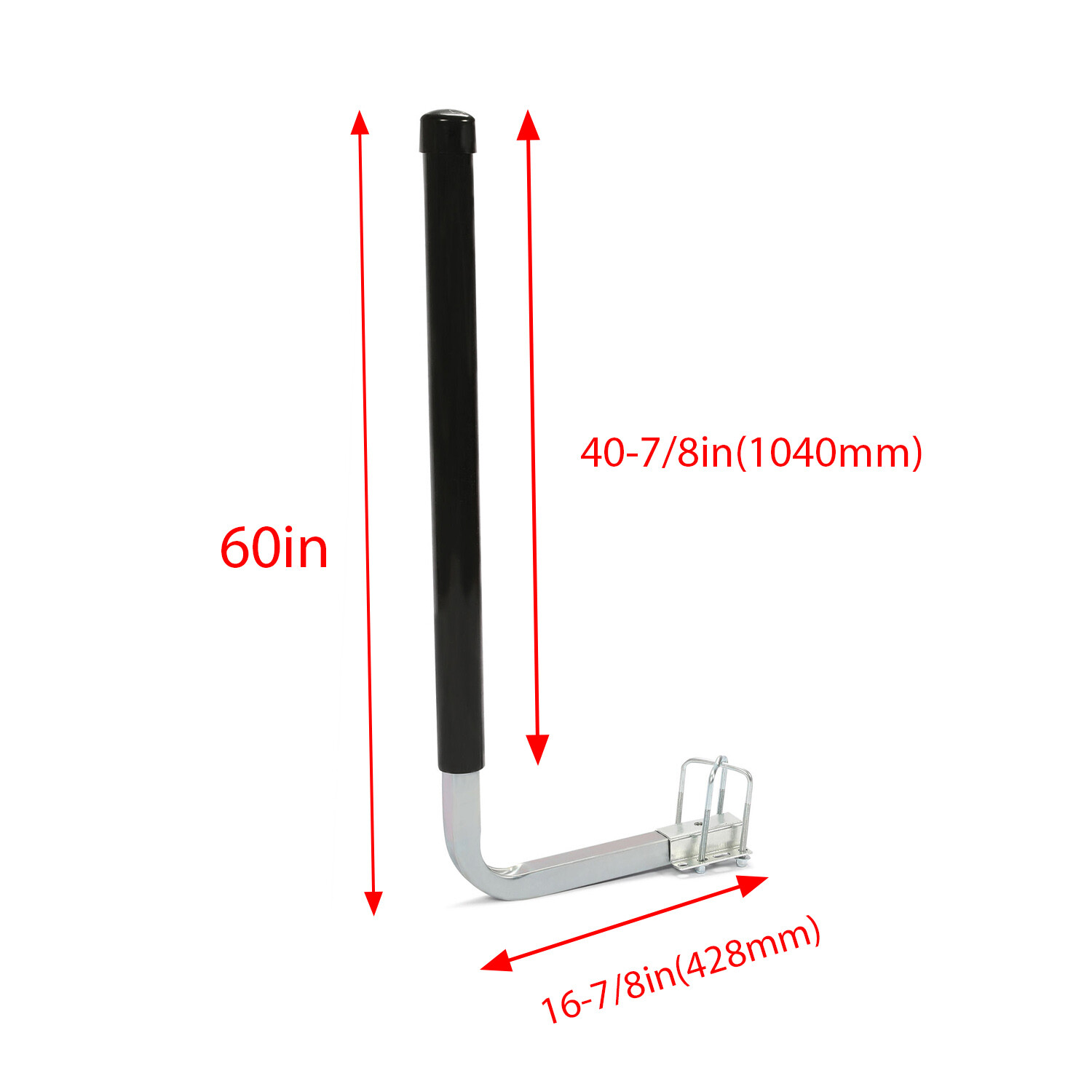Pair Boat Trailer 40" Guide On Post W/ PVC Poles For Sailboat Trailer