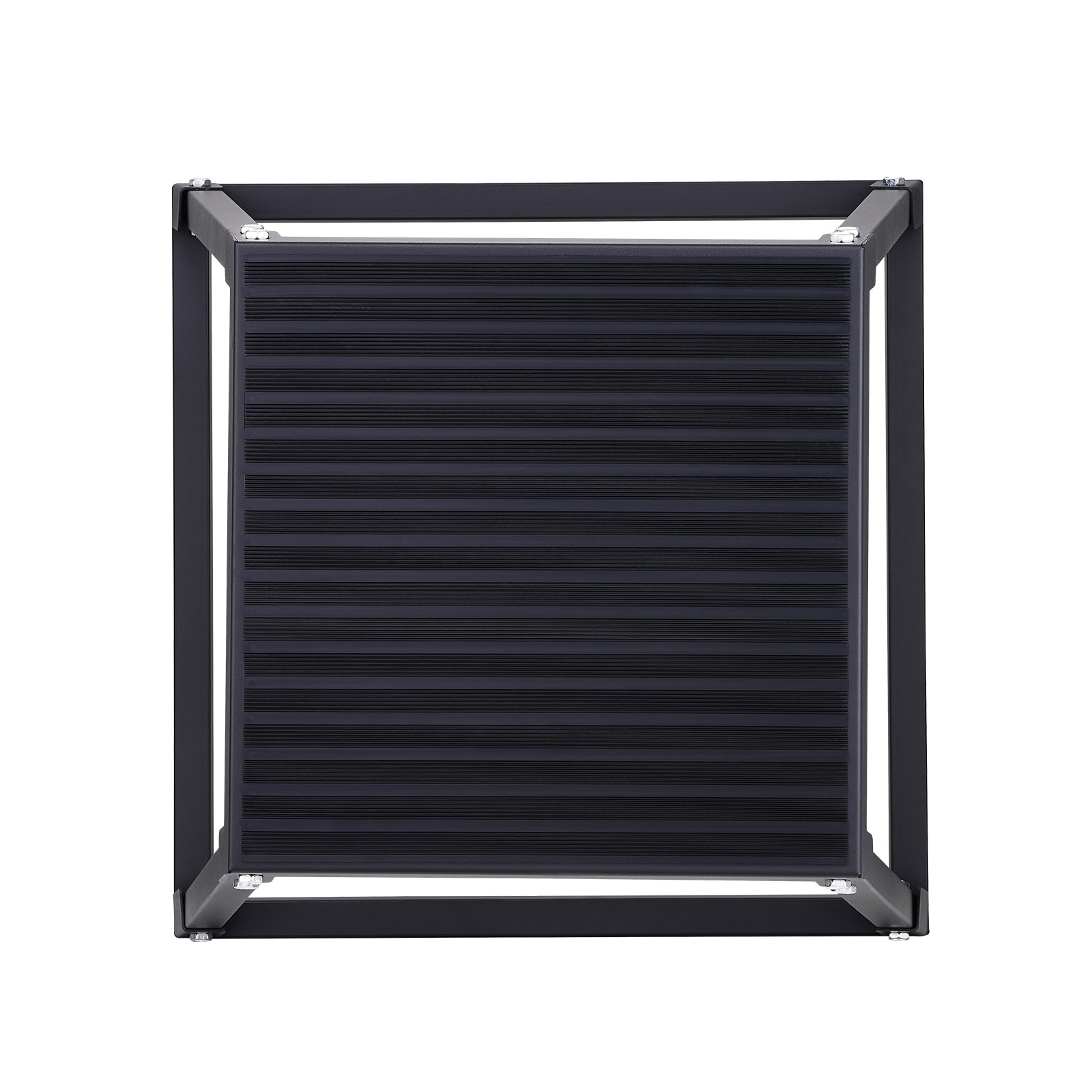 VEVOR 12" Plyometric Jump Box Fitness Exercise Plyo Box Step Cross Black