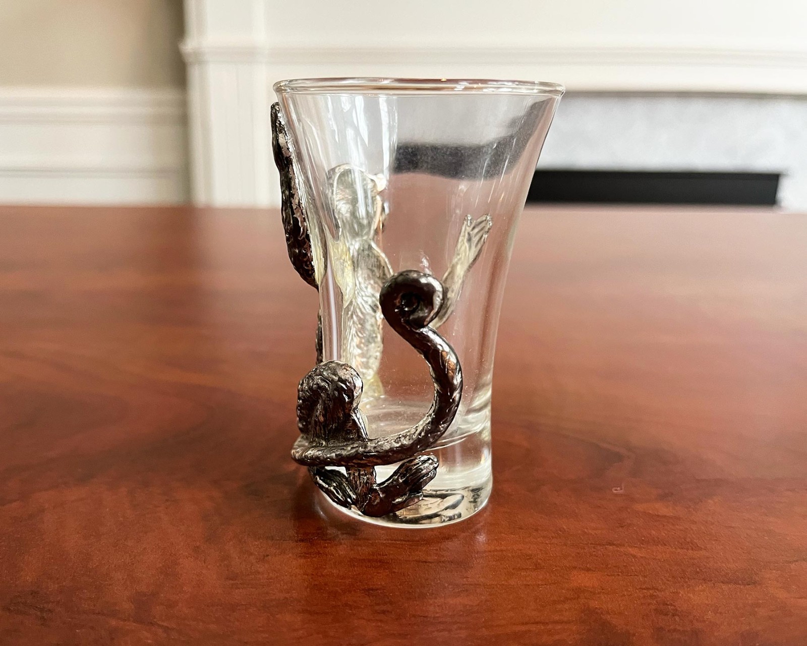 Set of 2 vintage shot glasses from the Arthur Court Safari collection